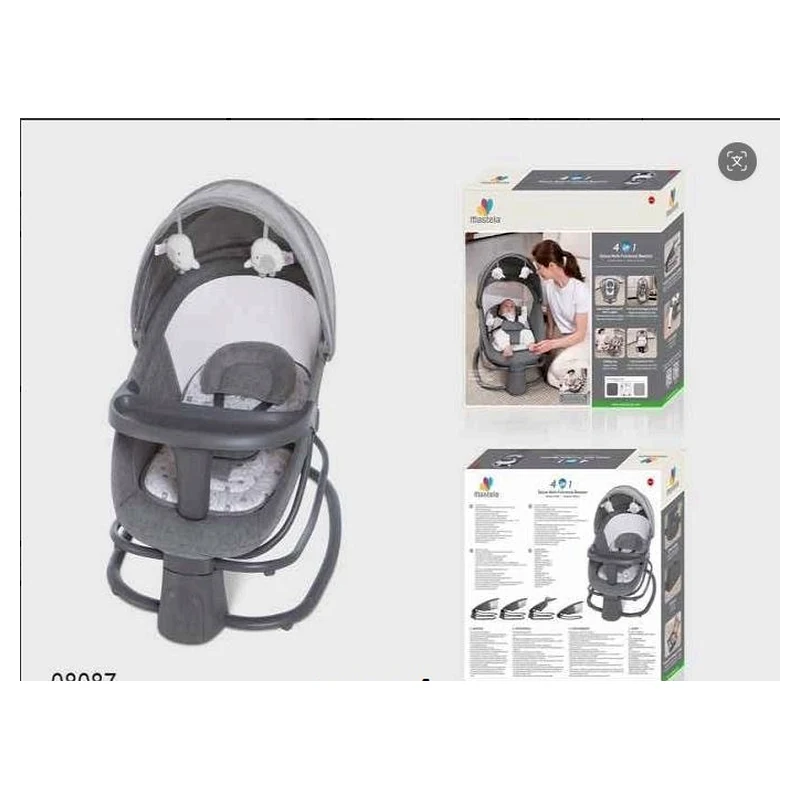 Mastela 08087 4-in-1 Deluxe Multi-Functional Bassinet & Bouncer