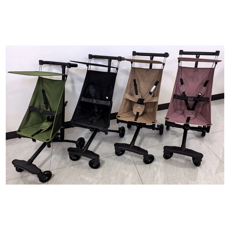 PocketStroll 6188 Ultra-Lightweight Micro Folding Travel Stroller