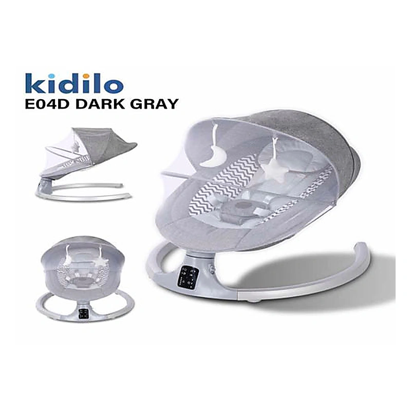 Kidilo E04D Leaf-Style Ergonomic Electric Baby Bouncer & Swing
