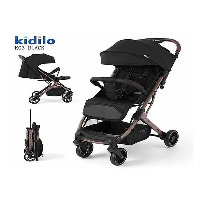 Kidilo K03 All-Terrain Compact Foldable Baby Stroller