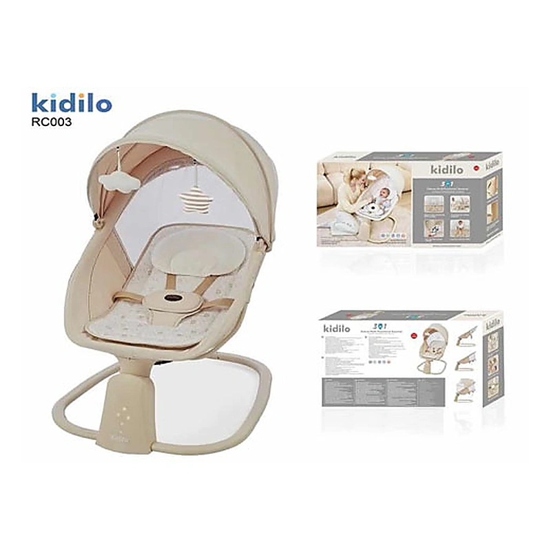 Kidilo RC003 Multi-Position Deluxe Baby Rocker & Bouncer Seat
